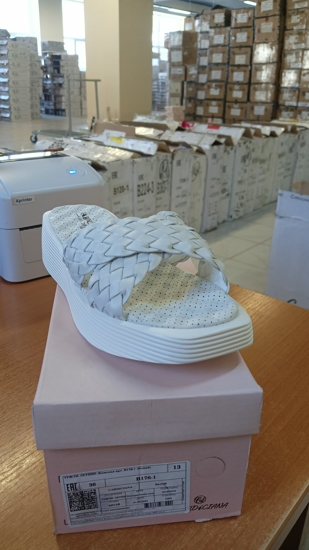 Шлепанцы женские CARDICIANA B176-1