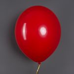 Шар (12''/30 см) Королевский красный, пастель, 100 шт.