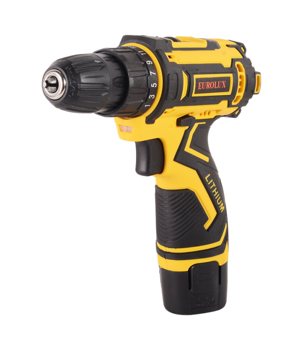 Дрель-шуруповерт Eurolux ДА-12/2Li