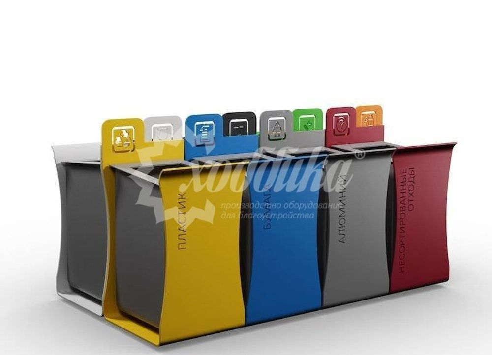 Урна для раздельного сбора мусора «Патрия»