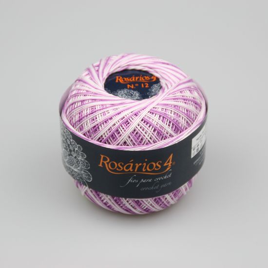 Пряжа ROSARIOS 4 Хлопок мерсеризованный принт № 12 (100% мерсеризованный хлопок)
