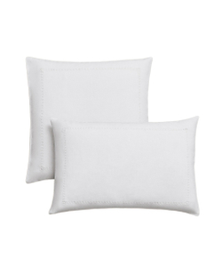 Наволочка Zara Home хлопок, лён 100%, однотонный, 5190/091