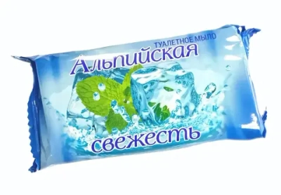 Мыло ММК 100гр Альпийская свежесть в цветной обертке (4/80)