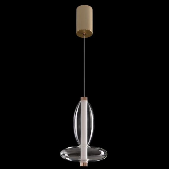 Подвесной светодиодный светильник Crystal Lux Quasar SP10W Led Transparent