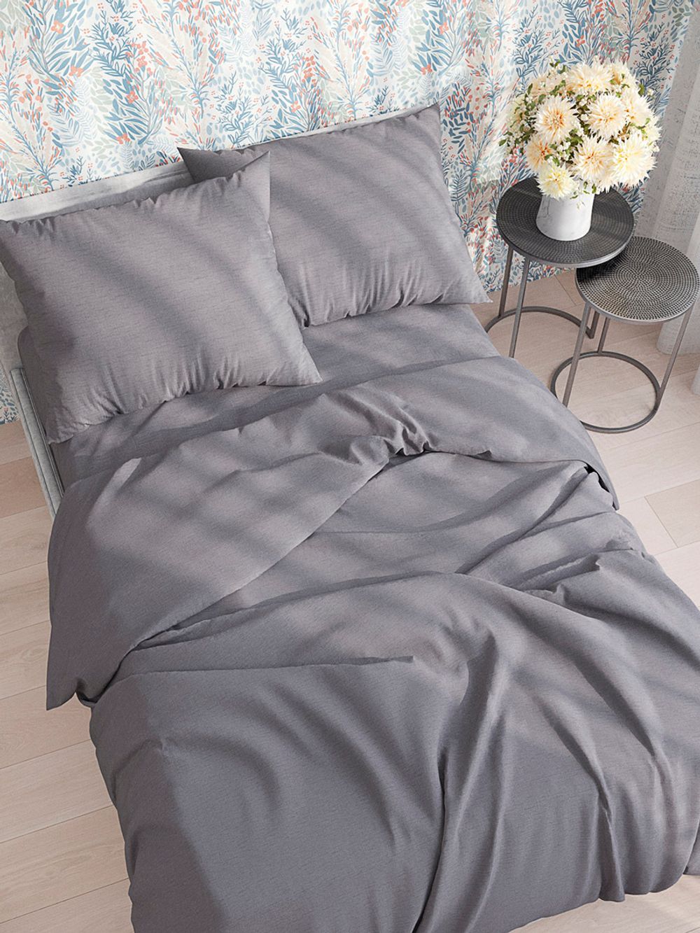 Простынь полисатин Simple House "Brugg (компаньон)" 200x215 см