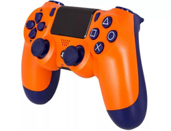 Беспроводной геймпад DualShock 4 для PS4 (Sunset Orange (оранжевый закат), 2ое поколение, China)