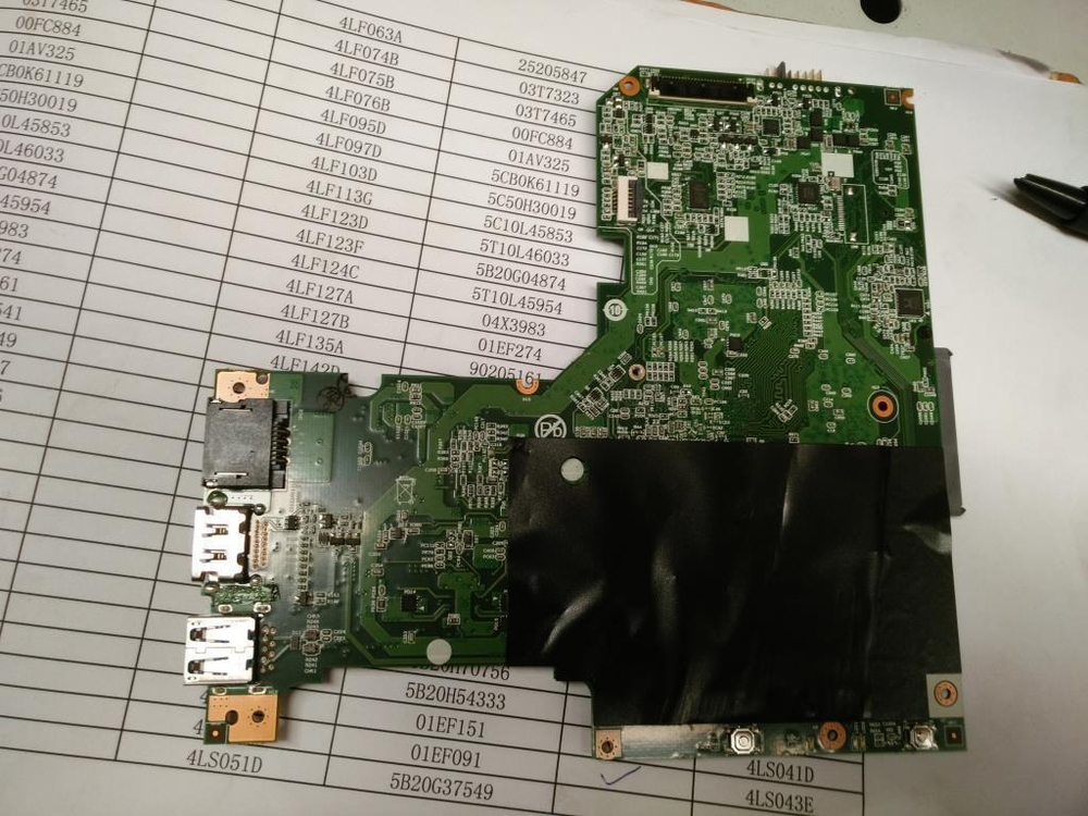 Материнская плата для ноутбука Lenovo IdeaPad S20-30 N3530 4G (5B20G37549), оригинал