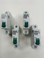 Автоматический выключатель 1-пол. 16А тип C 4,5кА серия ВА-101 DEKraft (4шт)