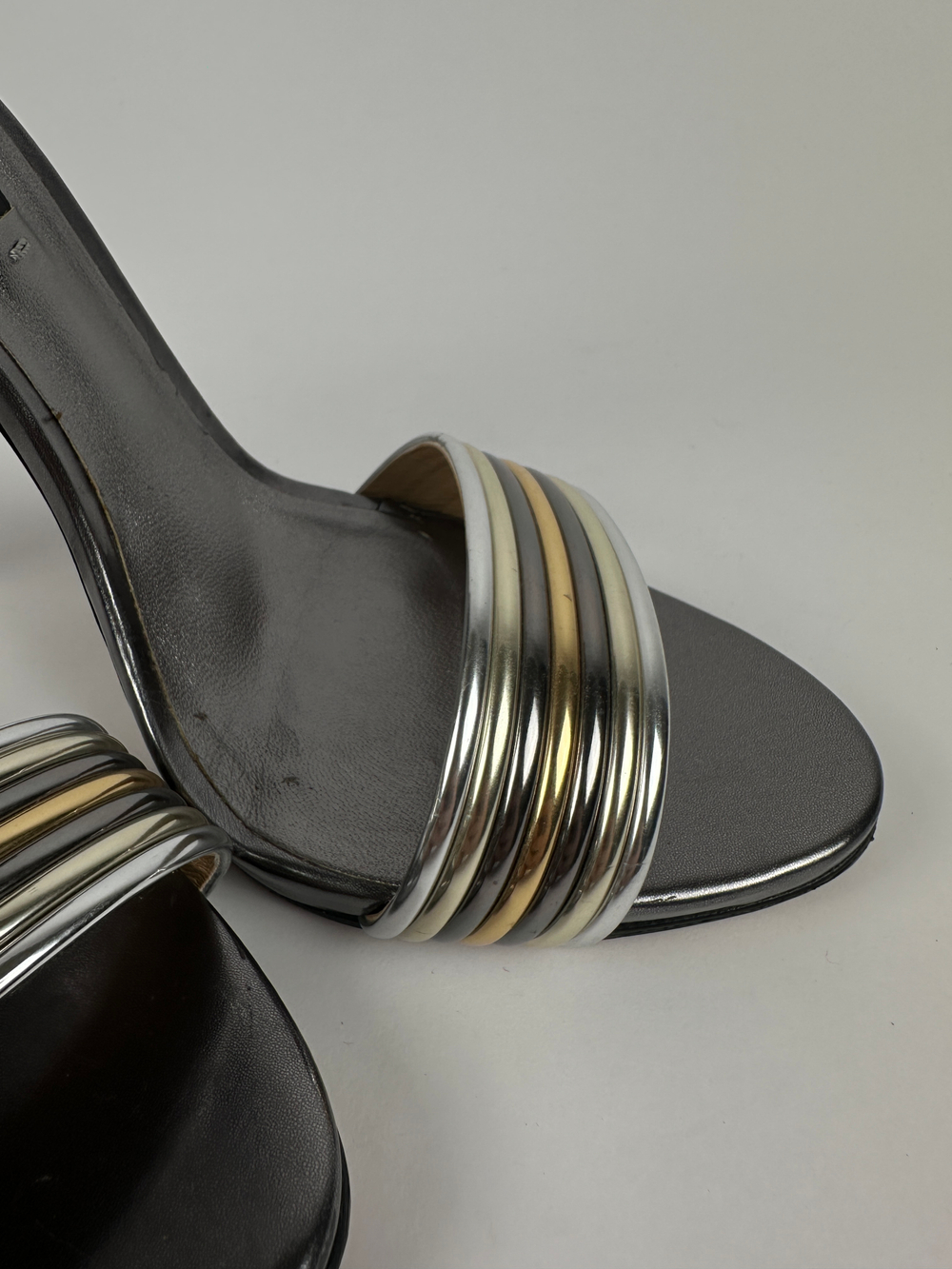 Босоножки Casadei Multimetall