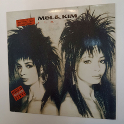 Винтажная виниловая пластинка LP Mel and Kim F.L.M. (Germany 1987) (White vinyl)