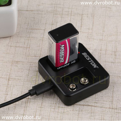 Комплект Beston: 2 Li-ion 800 mAh+зарядка