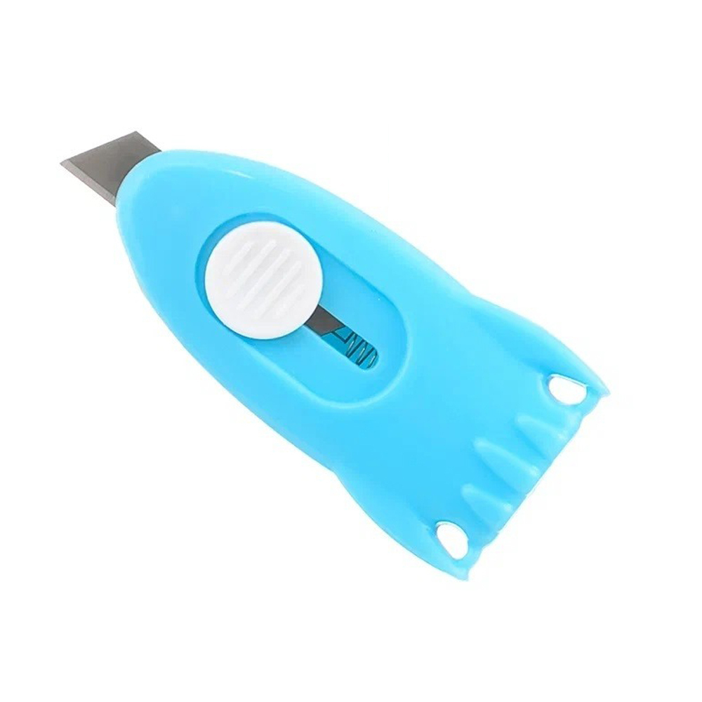 Нож канцелярский Basir для бумаги, 4-х цветов, 12 шт