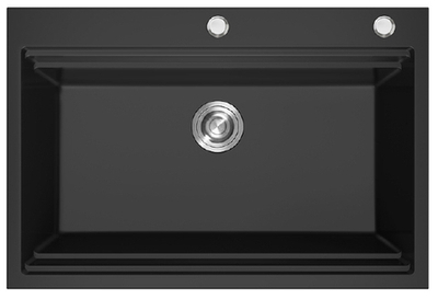 Кухонная мойка, 840x560x250 мм, 1 чаша