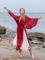 Кимоно с разрезами (красный)