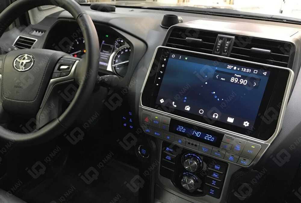 Магнитола для Toyota Land Cruiser Prado 150 2017-2023 - Vaycar VA77-1053 на Android 13, 8-ядер, 4G SIM-слот