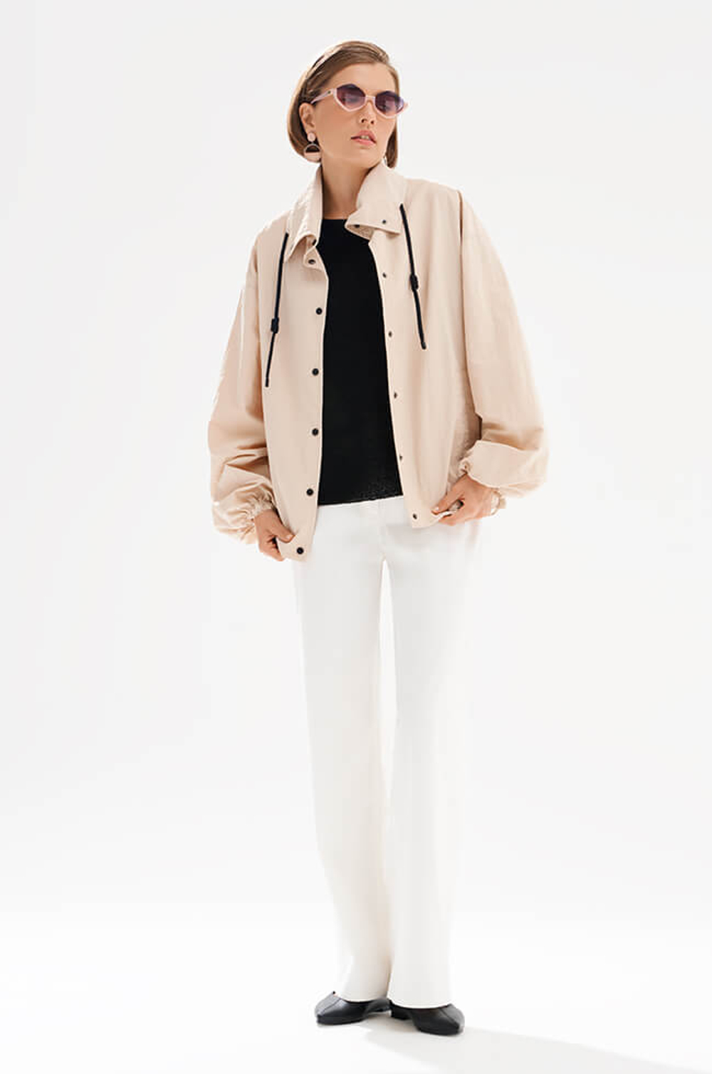 0118 Куртка женская (бежевый)