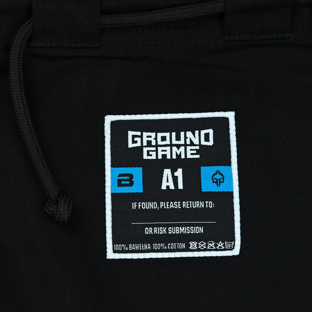 Кимоно Ground Game Gamer 2.0 (низ) - черный