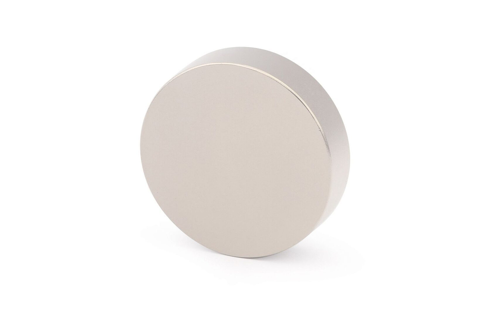 Неодимовый магнит диск 40х10 мм