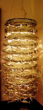 replica SCABETTI fish chandelier