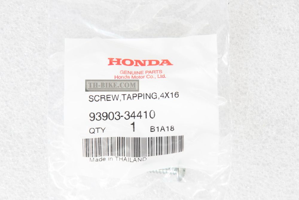 93903-34410.  SCREW, TAPPING, 4X16