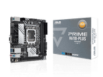 Материнская плата ASUS PRIME H610I-PLUS-CSM, LGA1700 H610 2xDDR5 4xSATA3 1xM2 D-Sub HDMI DP mITX