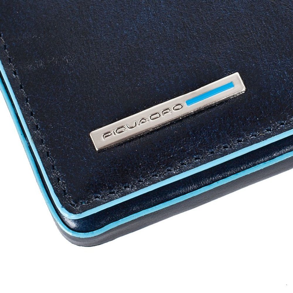 Чехол для визитных карт Piquadro Blue Square синий (PP1263B2/BLU2) 2