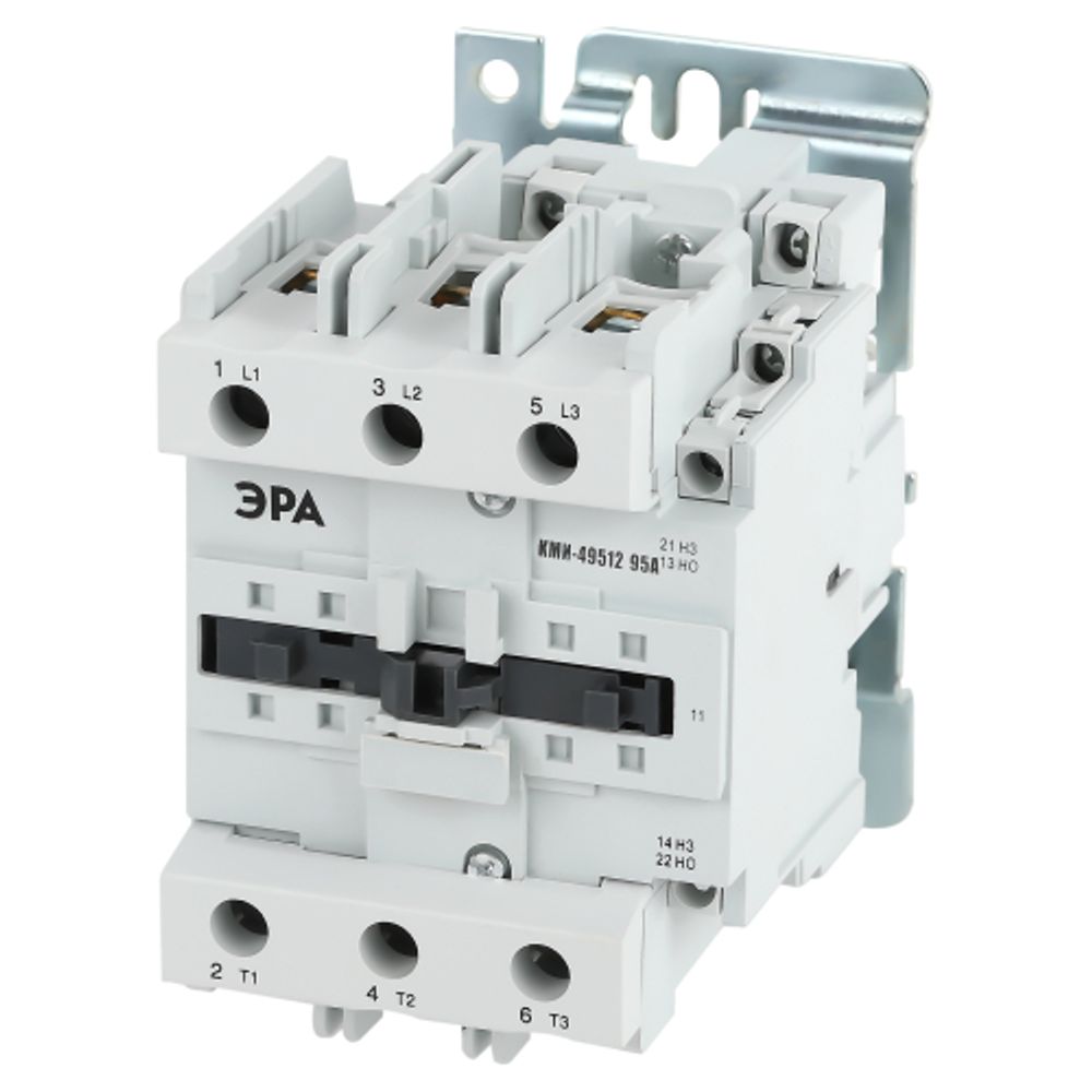 Контактор ЭРА PRO KKM41-095-400-11-E КМИ-49512 95А 400В/АС3 1НО;1НЗ | Контакторы малогабаритные