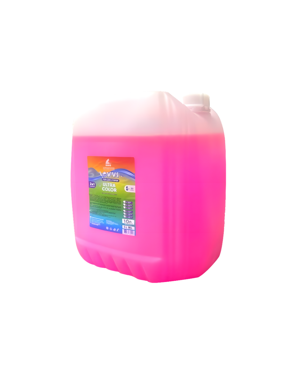 Гель для стирки цветного белья "Lovvi" "Ultra color" 10л (BARS) WB