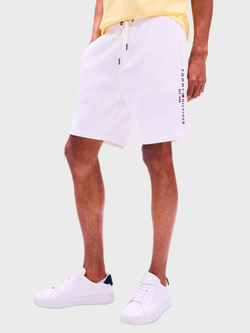 Шорты Tommy Hilfiger Embroidered Tommy Logo Fresh White