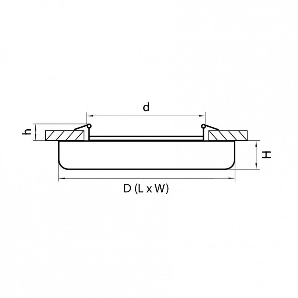 Встраиваемый светильник Lightstar Zocco 221094