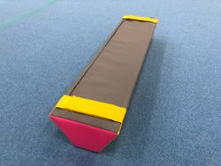 Мягкий модуль гимнастический - "Бревно трапеция"