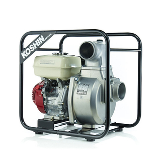 Бензиновая мотопомпа для загрязненной воды Koshin SEH-100X