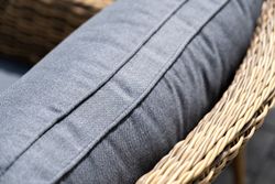 "Прованс" лаунж-зона плетеная из искусственного ротанга, цвет соломенный