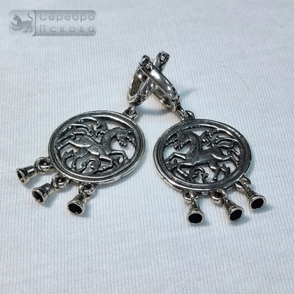 Серьги "Единороги"