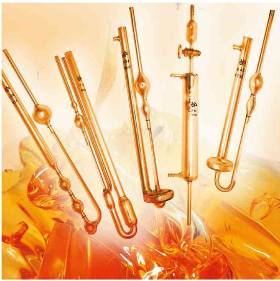 Вискозиметр стеклянный капиллярный типа ВНЖ