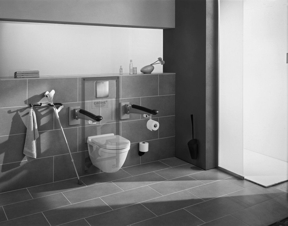 Инсталляция для подвесного унитаза Grohe Rapid SL 38750001 4 в 1 с кнопкой смыва