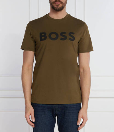 Футболка BOSS ORANGE - зеленый(50481923)