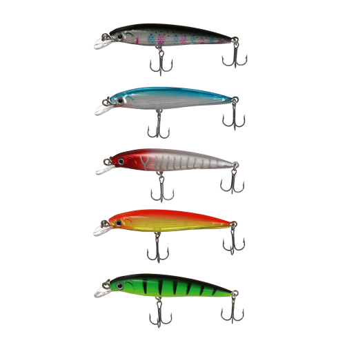 Воблер "Икс Минноу" тм AZOR FISHING, SS, 7,5гр, 85мм, 0,0-1,0м, 5 цветов