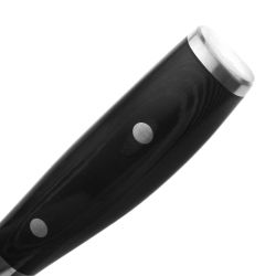 Профессиональный поварской кухонный нож, «Kiritsuke» 20 см, дамасская сталь, серия Ran, YA36034, YAXELL, Японияфотография - 5