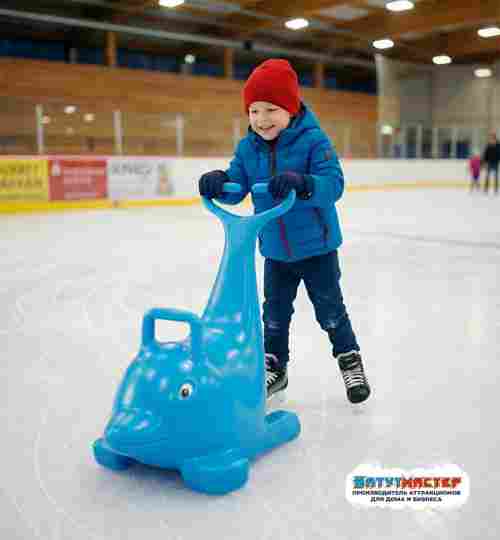 Поддержка для катания на коньках «Дельфинчик», 0,4×0,3×0,7 м