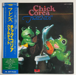 Винтажная виниловая пластинка LP Chick Corea Friends (Japan 1978) (Obi)