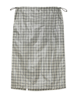 Юбка Nia See Through Printed Check Mid