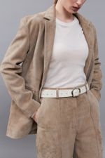 БАЗОВЫЙ РЕМЕНЬ С МЯТОЙ ПРЯЖКОЙ MILK