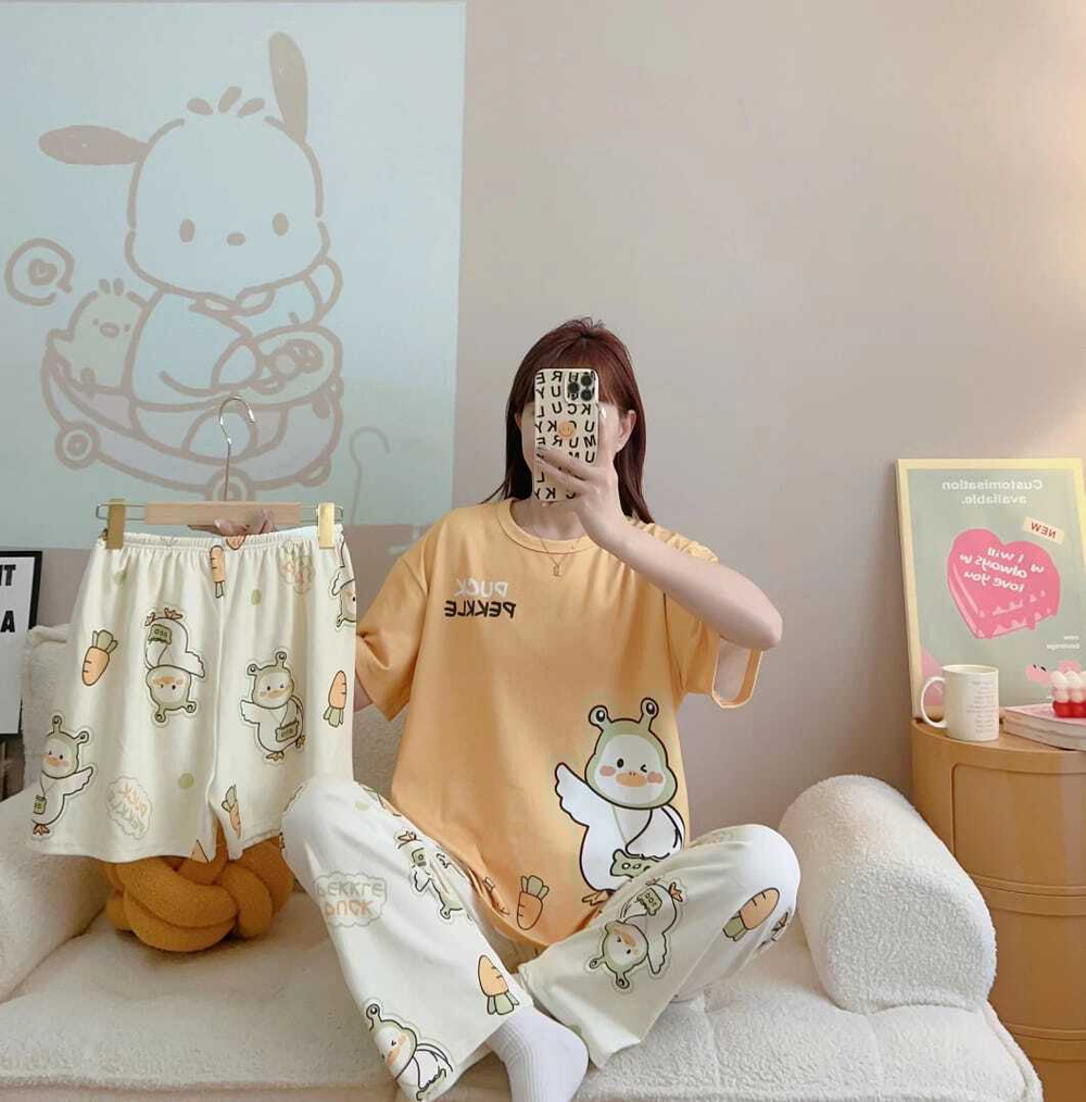 Пижама штаны+шорты+футболка Н3