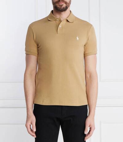 Поло POLO RALPH LAUREN - горчичный(710536856)