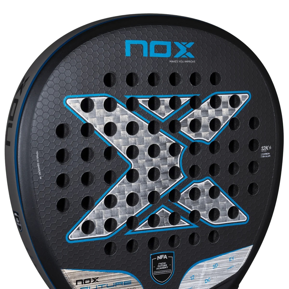 Ракетка для падел тенниса NOX Future Hybrid 12K Alum