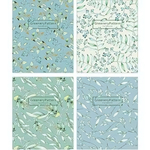 Тетрадь А5 48л. клетка "Greenery Patterns" (ПОЛИНОМ)