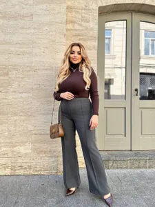 Брюки клеш УК-2146-1 Фабрика Моды