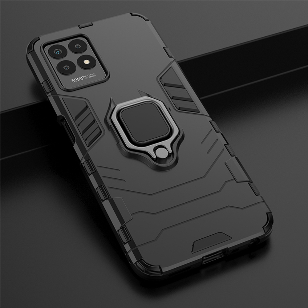 Противоударный чехол с кольцом Panther Case для Realme 8i