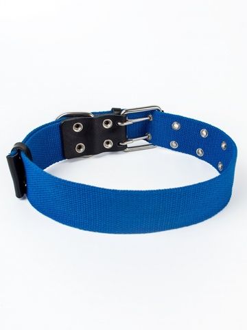 Зооник ошейник брезент 45мм (51-72см) синий